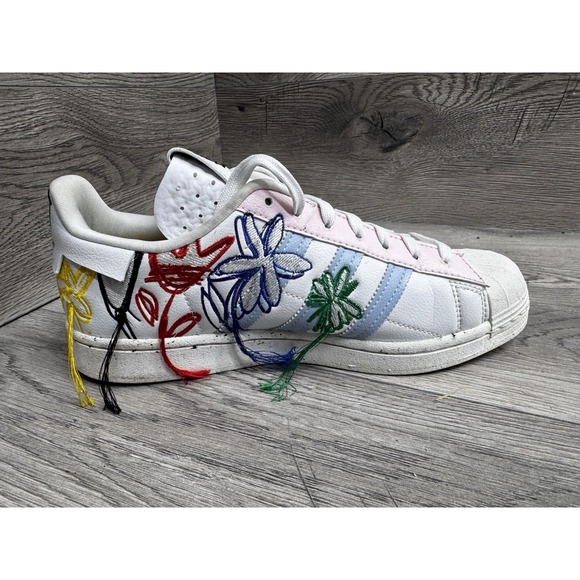 adidas Superstar Sean Wotherspoon Superearth Mens 7.5 Womens 9 Shoes Sneakers - Picture 5 of 15